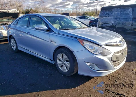 2013 Hyundai Sonata Hybrid из США, поврежденный, VIN KMHEC4A46DA076694